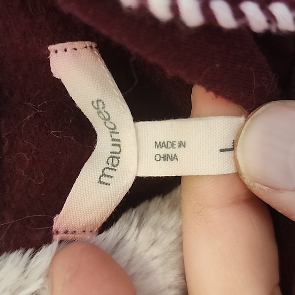 Maurices women's fleece hooded sweatshirt size large - Picture 3 of 7
